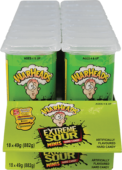 Warheads Extreme Sour Mini's 49g